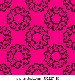 Vector seamless pattern background. Elegant luxury texture for wallpapers, backgrounds and page fill. idea for a wallpaper, linens, wrapping paper. pattern of the fabric, black and red ornament
