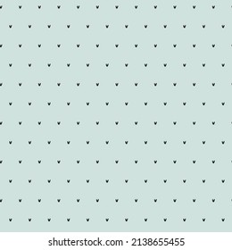 Vector seamless pattern background with geometric ditsy grass-leaf, bloobs