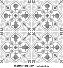 Vector seamless pattern background in grey. For wallpaper, backgrounds, decoration for your design, page fill and more. 