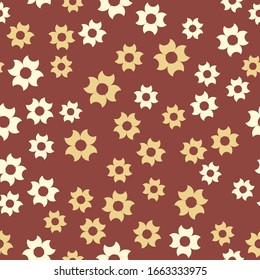 Vector seamless pattern background. Modern stylish abstract texture. Different geometric figures