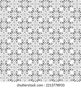 Vector seamless pattern background. Modern stylish abstract texture.