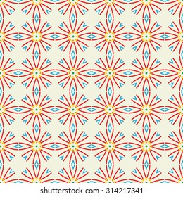 Vector seamless pattern. Seamless background pattern. Modern stylish texture. Repeating geometric.