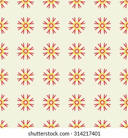 Vector seamless pattern. Seamless background pattern. Modern stylish texture. Repeating geometric.