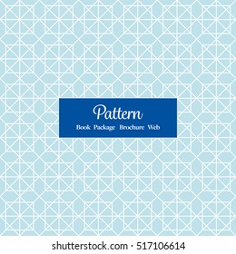 Vector Seamless Pattern Background for Package / Book / Screen Design
