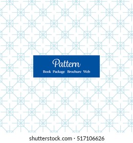 Vector Seamless Pattern Background for Package / Book / Screen Design
