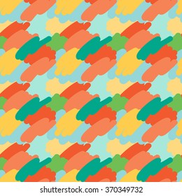 Vector seamless pattern. Background with randomly disposed spots. EPS10 vector illustration.
