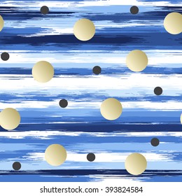 Vector seamless pattern. Background with randomly disposed spots. EPS10 vector illustration.