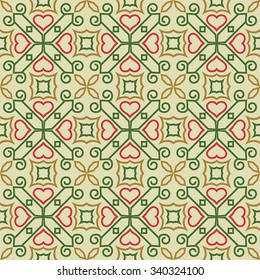 Vector seamless pattern background. For wallpaper, backgrounds, decoration for your design, page fill and more.