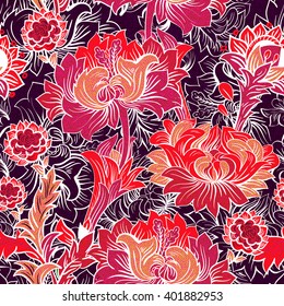 Vector seamless pattern for background, wrapping paper, wallpaper, textile, phone case, cover, web