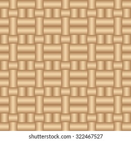 Vector seamless pattern with basketry. Graphic computer background.