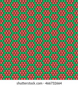 Vector seamless pattern of beads