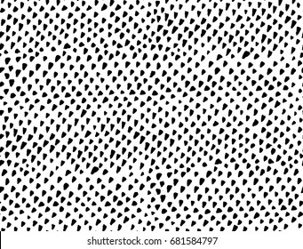 vector seamless pattern black dots on a white background