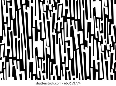 vector seamless pattern black and white Strips