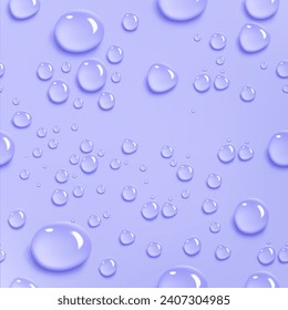 vector seamless pattern blue droplets water. fresh water droplets patterns. pattern for bath room