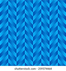 Vector seamless pattern with blue gradient quadrangles