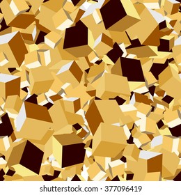 Vector Seamless pattern with boxes 