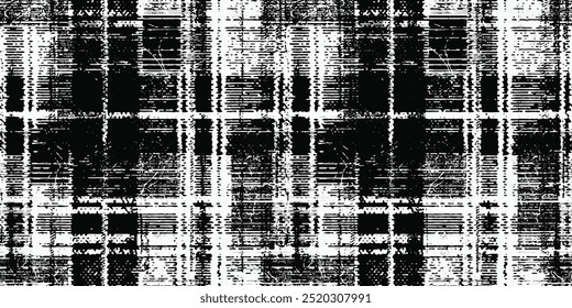 vector seamless pattern with brush stripes and strokes.nature color on white background. hand painted texture. ink geometric elements.