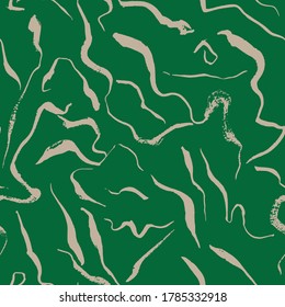 Vector seamless pattern with brush strokes, abstract repeating background perfect for web and print