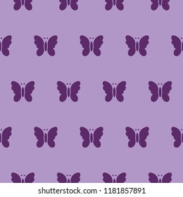 Vector seamless pattern butterflies