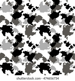 vector seamless pattern camouflage
