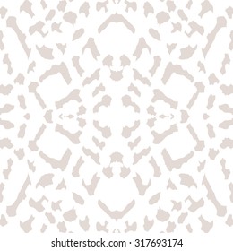Vector seamless pattern with careless strokes. Abstract background with brush strokes. Monochrome hand drawn texture