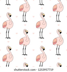 vector seamless pattern cartoon animals paper art