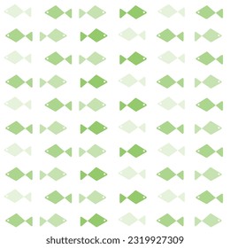 Vector seamless pattern with cartoon fish. Wrapping paper, fabric print design. Tender design for gift wrappers, wallpaper, wrapping paper, Vector