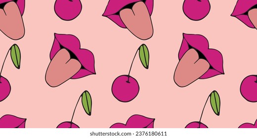 Vector seamless pattern and
