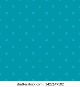 Vector seamless pattern with cat or dog,kitten or puppy footprints. Can be used for wallpaper,fabric, web page background, surface textures.