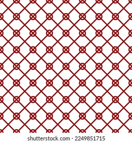 Vector seamless pattern with a Chinese pattern