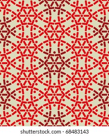 vector seamless pattern with christmas elements