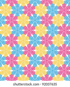 vector seamless pattern with christmas elements