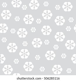 Vector seamless pattern. Christmas texture with cute tiny snowflakes Holiday graphic design. Modern hipster background.