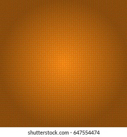 Vector seamless pattern in Christmas traditional colors. Abstract orange background with golden geometric ornament. Can be used for digital paper, textile print, page fill.