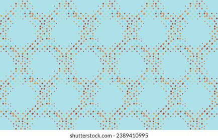 vector seamless pattern with circles