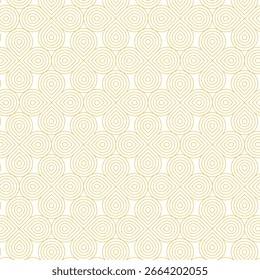 Vector seamless pattern with circles