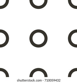 Vector seamless pattern. Circles, point, spots, polka dot texture. Modern graphic design. Hipster creative tileable print.
