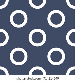 Vector seamless pattern. Circles, point, spots, polka dot texture. Stylish monochrome doodles. Modern graphic design. Hipster creative tileable print