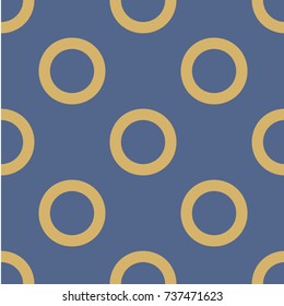Vector seamless pattern. Circles, point, spots, polka dot texture. Stylish monochrome doodles. Modern graphic design. Hipster creative  print