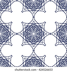 Vector seamless pattern. Colored Abstract floral, Oriental patterns (0)