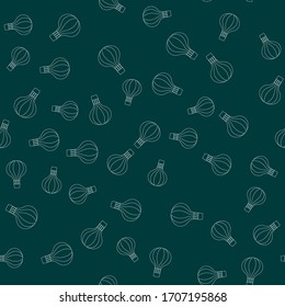 Vector. Seamless pattern of colored balloons. Circuit