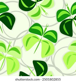 Vector seamless pattern with colorful butterflies Seamless spring floral pattern. 