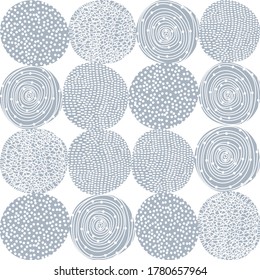 Vector seamless pattern with colorful decorative stones.