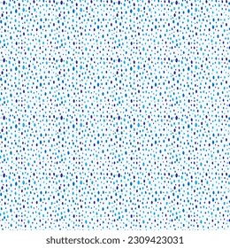 Vector seamless pattern with colorful drops. Template for print, packaging, textile, wallpaper, web design, children's design