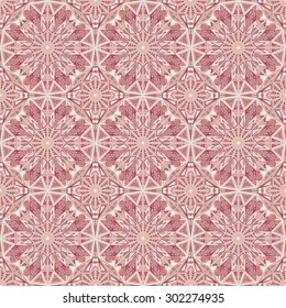Vector seamless pattern. Colorful ethnic ornament. Arabesque style