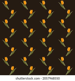 Patrón vectorial sin fisuras de flores coloridas en estilo abstracto dibujado a mano. Ilustración floral repetitiva para tela de verano, decoración, tela, tejido, adorno, cubierta, papel pintado, afiche, moda.
