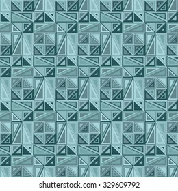 Vector seamless pattern. Consists of geometric elements.The elements have a triangular shape and different color. Useful as design element for texture, pattern and artistic compositions.