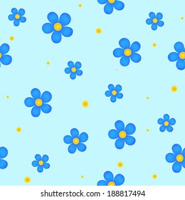 Vector seamless pattern. Copy that square to the side,you'll get seamlessly tiling pattern which gives the resulting image. Endless texture for printing onto fabric and paper or scrap booking.