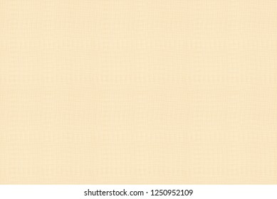 Vector Seamless Pattern, Cotton Linen Texture, Light Warm Color, Background Template.