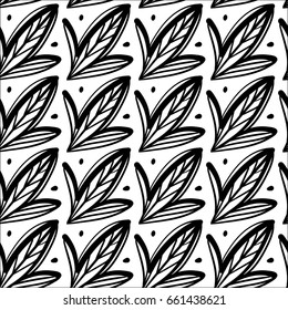 Vector seamless pattern with curves. Texture for print, decor, textile, wrapping paper, invitation background, fashion